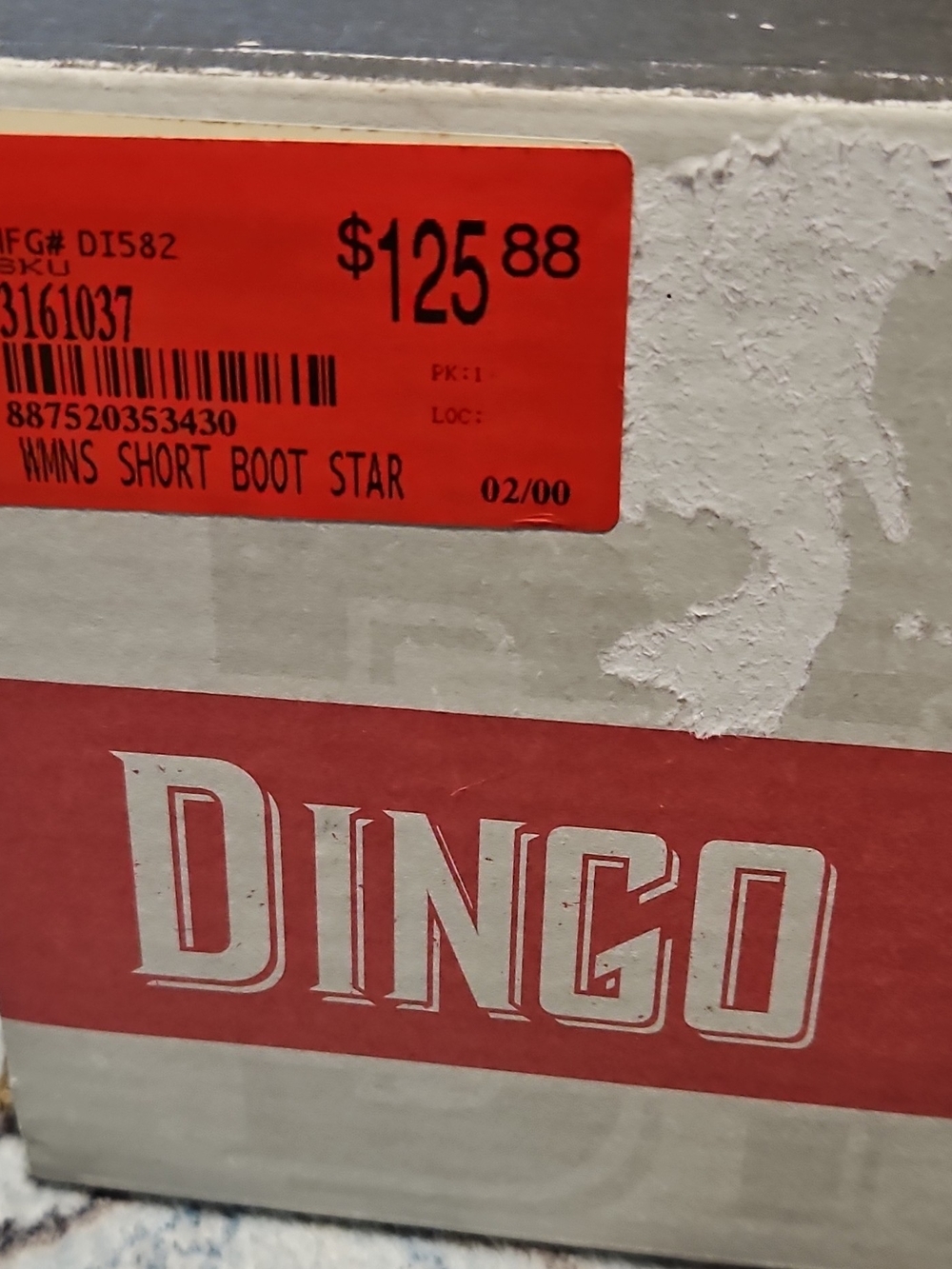 dingo Cream Western Star Studded Heeled Boots - Picture 9 of 13